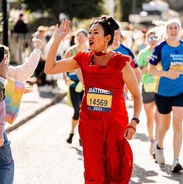 Jamillah at Bath Half Marathon